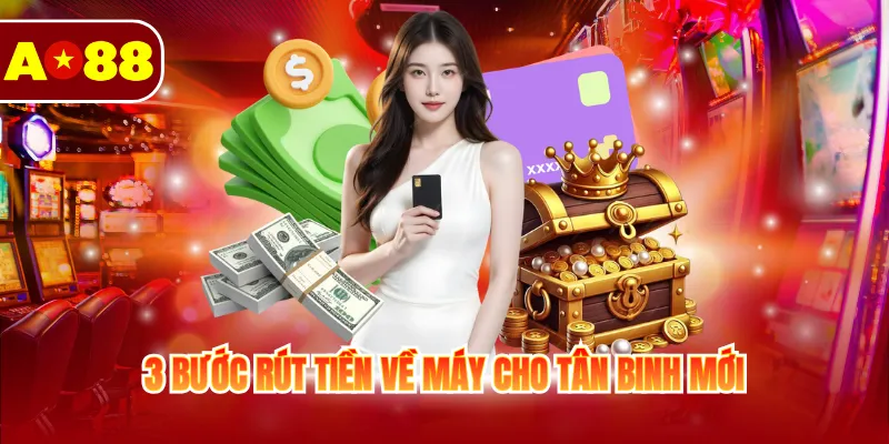 3 bước rút tiền về máy cho tân binh mới