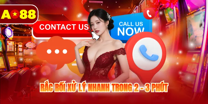Rắc rối xử lý nhanh trong 2 - 3 phút